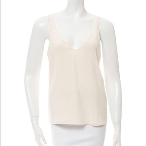 *SOLD* Tibi Silk V Neck Tank in size 2